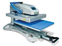 Cascadia Pro Heat Press, Flat Press with Auto-Open Feature